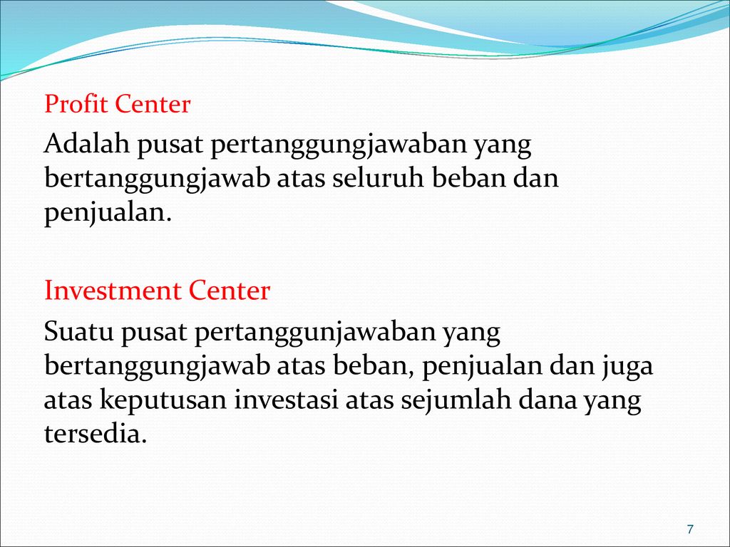 Pertemuan Akuntansi Manajemen Akuntansi Pertanggungjawaban Dan